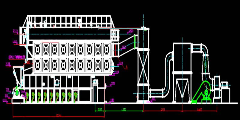 SZL steam boiler Drawing