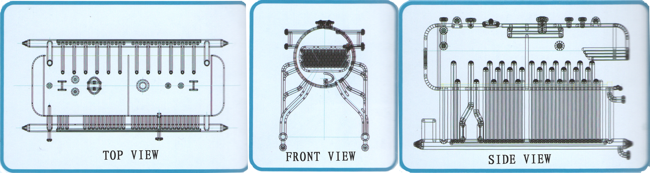 DZL Structure Steam boiler